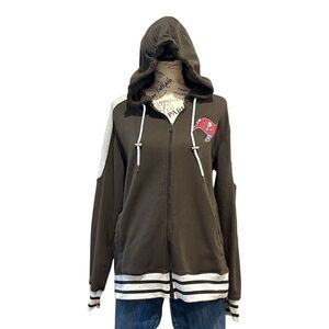 Tampa Bay Buccaneers Hoodie NFL Team Apparel w/Logo Details M, unisex